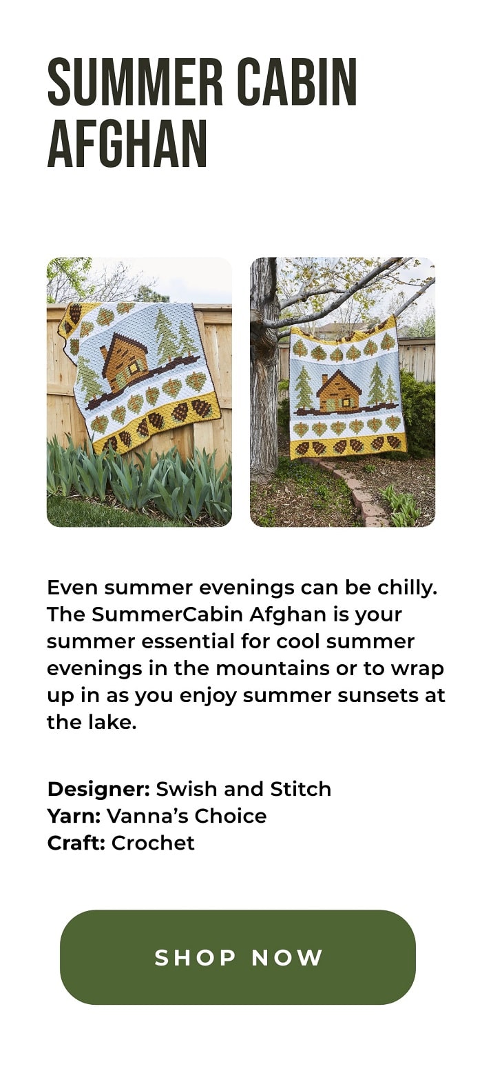 Crochet Kit - Summer Cabin Afghan