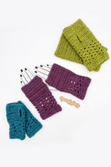 Elixir Fingerless Gloves (Crochet) thumbnail