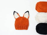 Knitted Hat With Yarns thumbnail