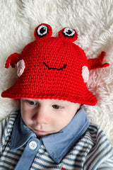 Crochet Hat Worn A Baby thumbnail