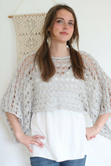 Knitted Top Worn By A Woman thumbnail