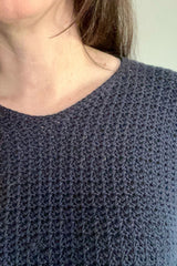 Crochet Sweater Worn By A Woman thumbnail
