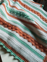 striped baby blanket thumbnail