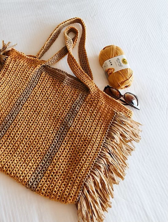 Crochet Kit - Lotus Beach Bag