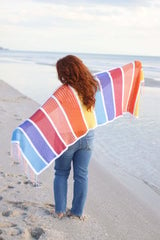 Crochet Kit - Summer Sunset Blanket Scarf thumbnail