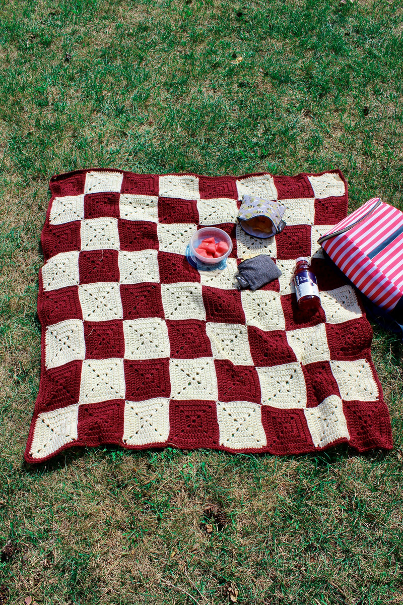Crochet Kit - Picnic Blanket
