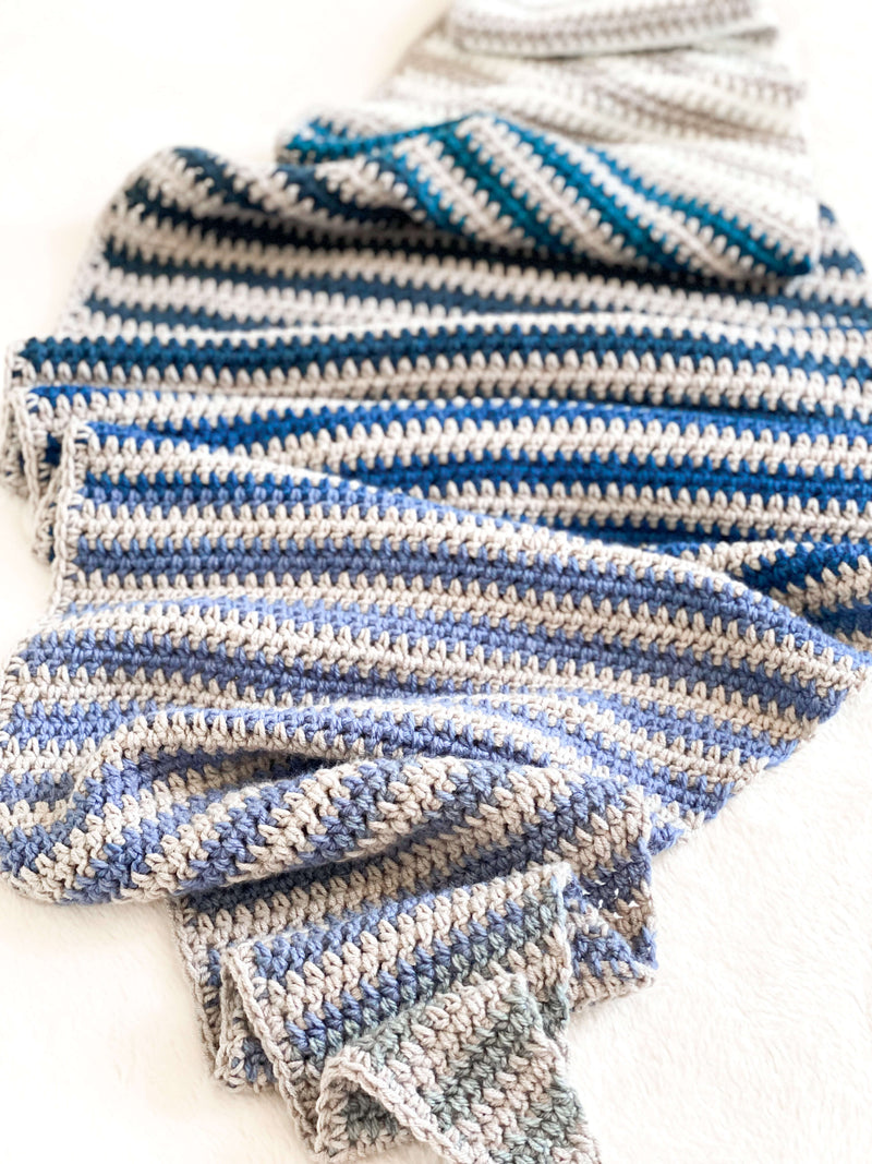 Crochet Kit - Endless Fade Shawl