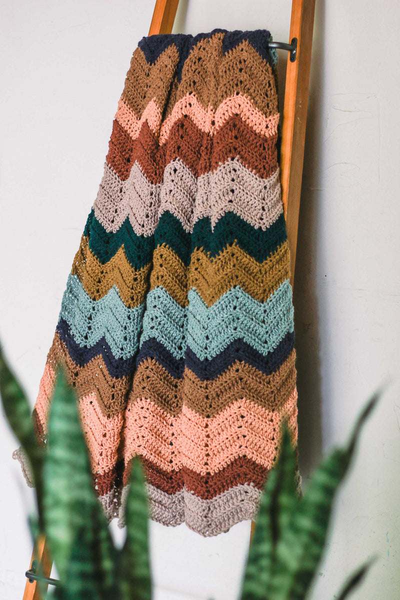 Crochet Kit - Sandstone Shadows Blanket – Lion Brand Yarn