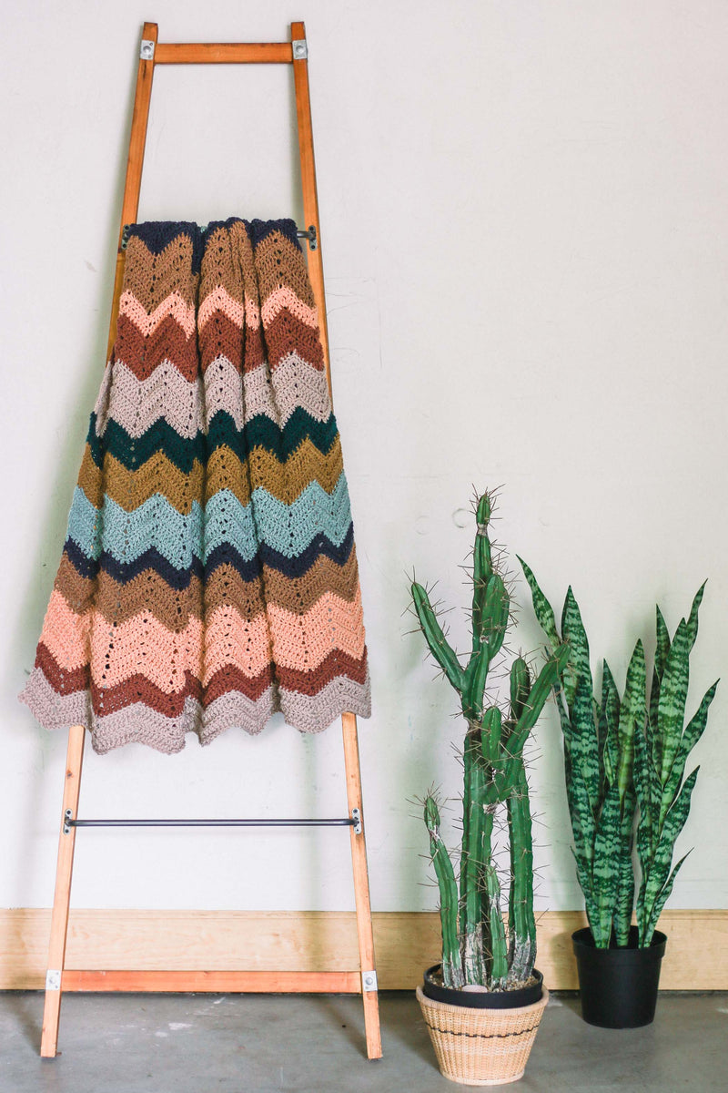 Crochet Kit - Sandstone Shadows Blanket