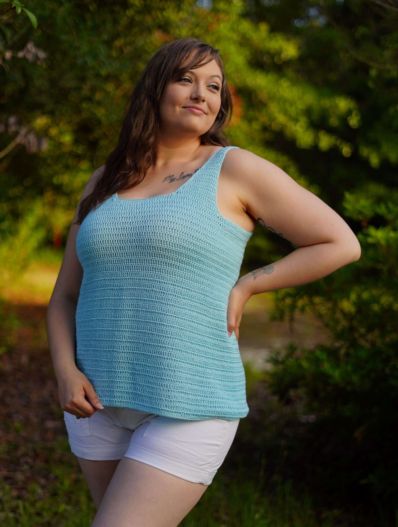 Crochet Kit - Diamond's in The Sky Tank Top – Lion Brand Yarn