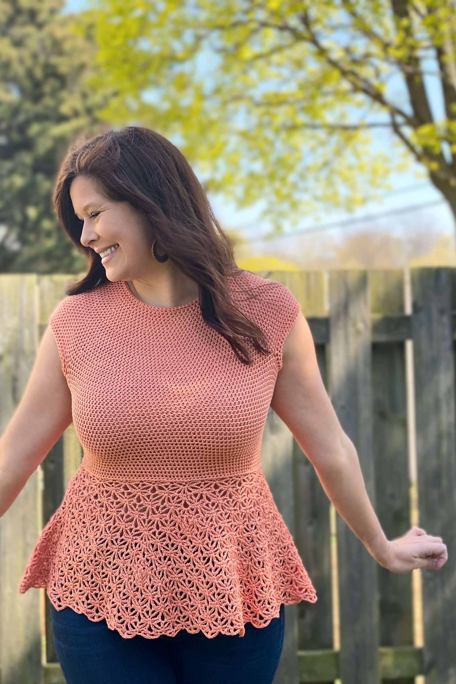 Crochet Kit - Persephone Peplum – Lion Brand Yarn