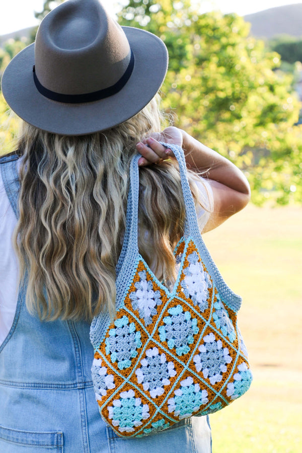 Customizable Crochet Tote Bag Kit