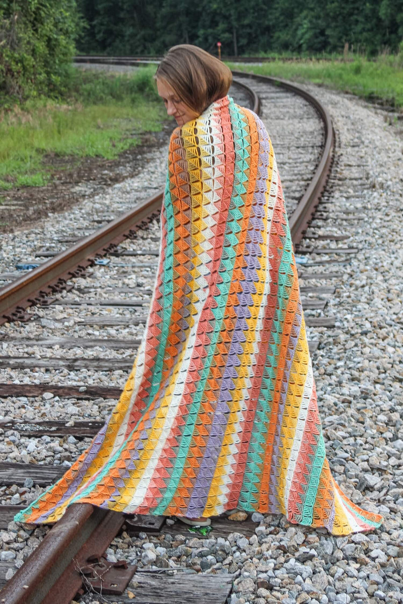 Crochet Kit - Mandala Mosaic Blanket