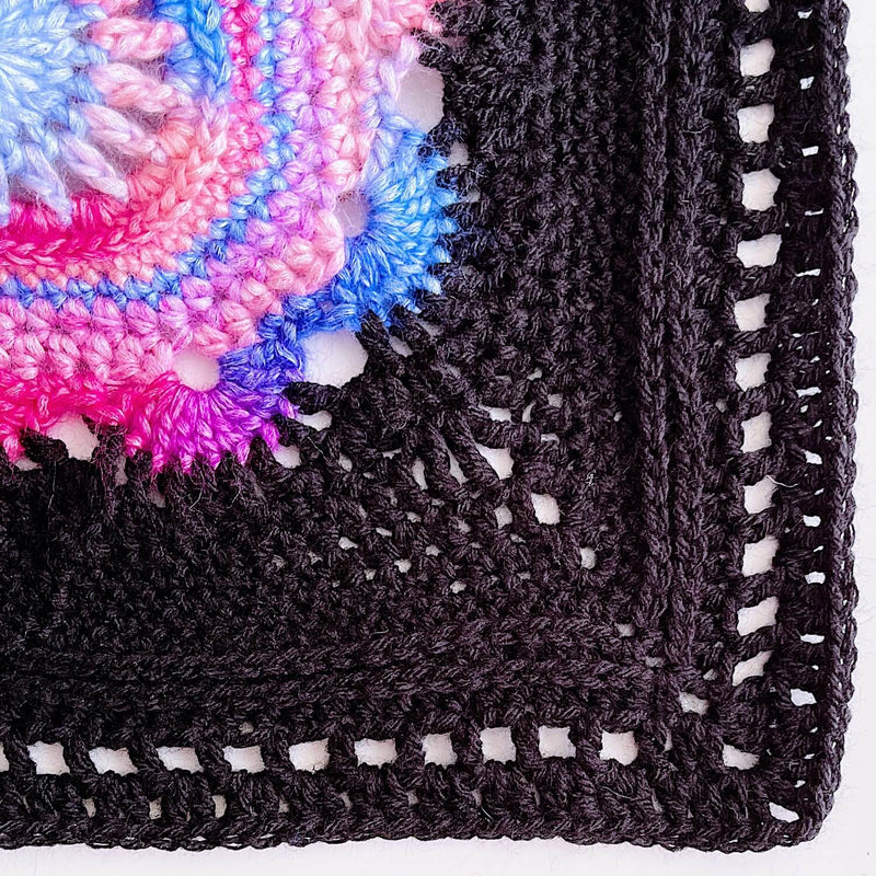 Crochet Kit - Midnight Garden Throw