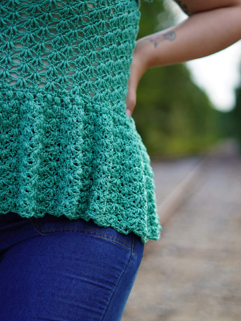 Crochet Kit - Cherry Blossom Peplum image 2