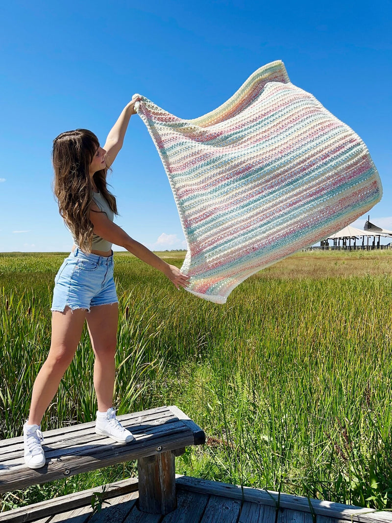 Crochet Kit - The Fairy Floss Throw