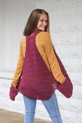 Crochet Kit - Boho Pocket Vest thumbnail