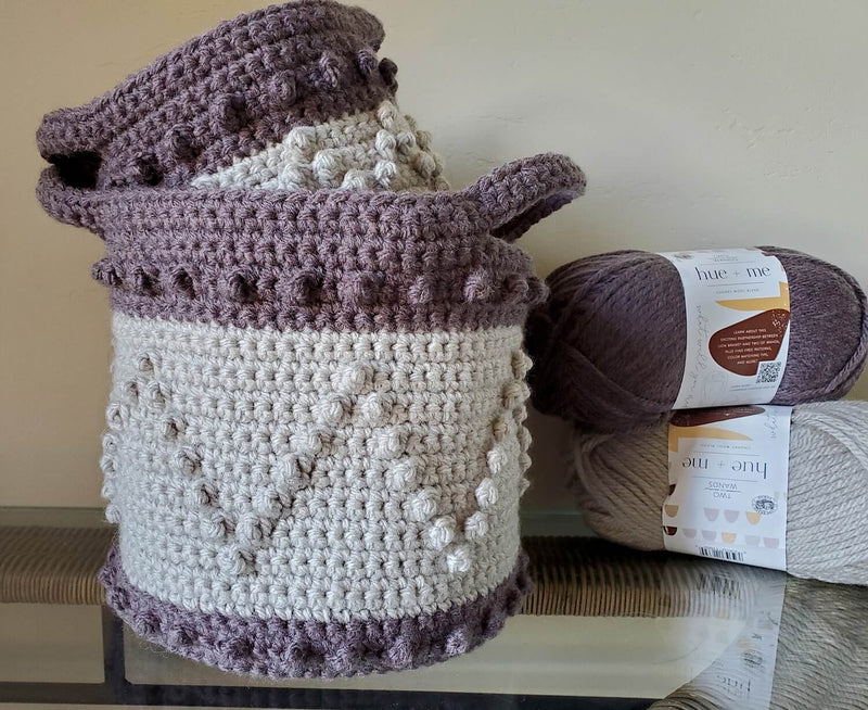 Crochet Kit - Berry Stitch Baskets