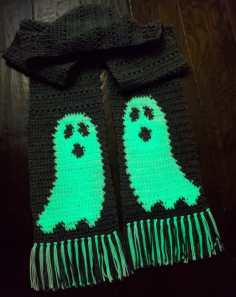 Crochet Kit - Gloria Ghost Scarf