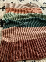 Knit Kit - Cozy Color Block Blanket thumbnail