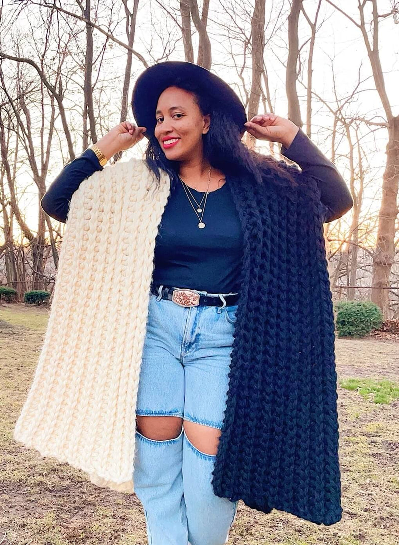 Crochet Kit - Weighted Crochet Poncho