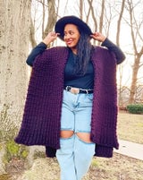 Knit Kit - Weighted Knit Poncho thumbnail