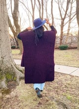 Knit Kit - Weighted Knit Poncho thumbnail