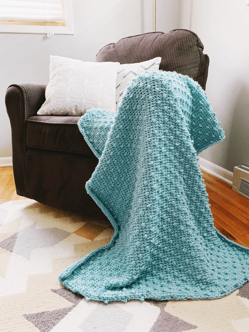 Crochet Kit - The Kingston Bobble Blanket