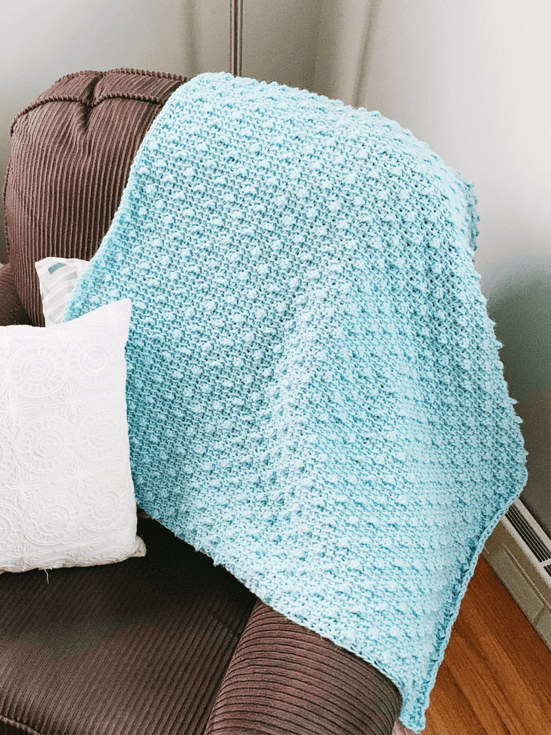 Crochet Kit - The Kingston Bobble Blanket