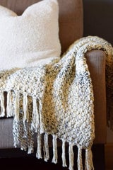 Crochet Kit - Lodge Woven Throw thumbnail
