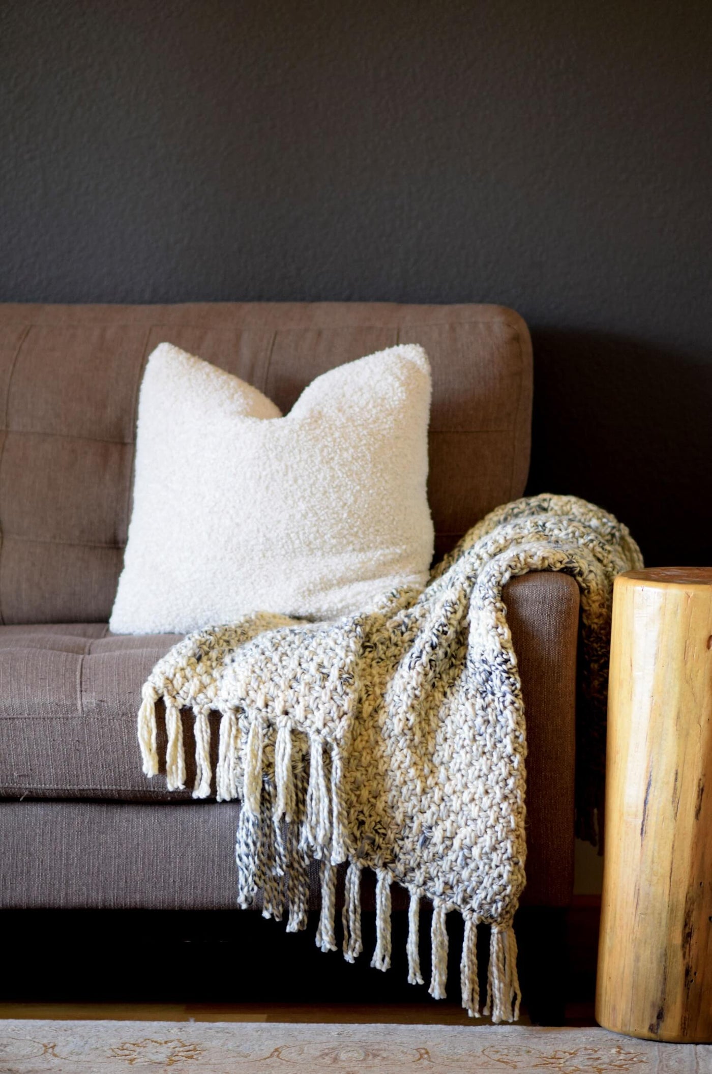 Crochet Kit - Lodge Woven Throw – Lion Brand Yarn