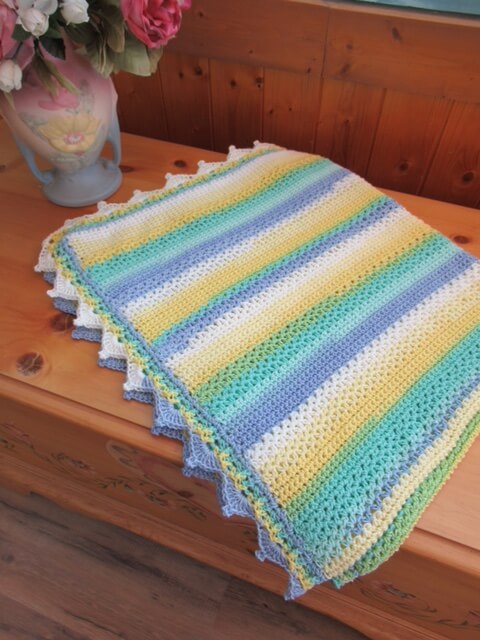 Crochet Kit - Sunny Days Baby Blanket