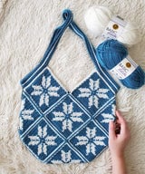 Crochet Kit - Susie Snowflake Bag thumbnail