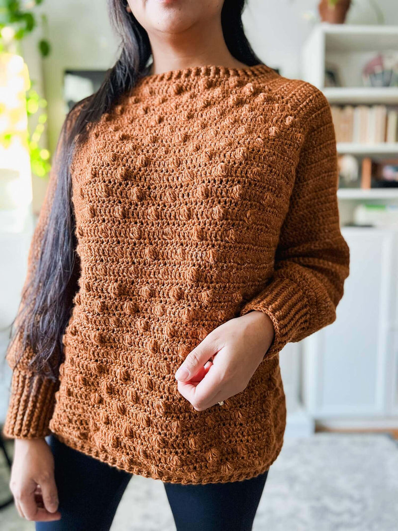 Crochet Kit - Puffin Pullover