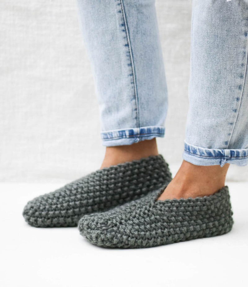 Knit Kit - 2 Hour Knit Slippers