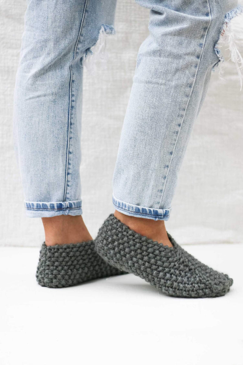 Knit Kit - 2 Hour Knit Slippers