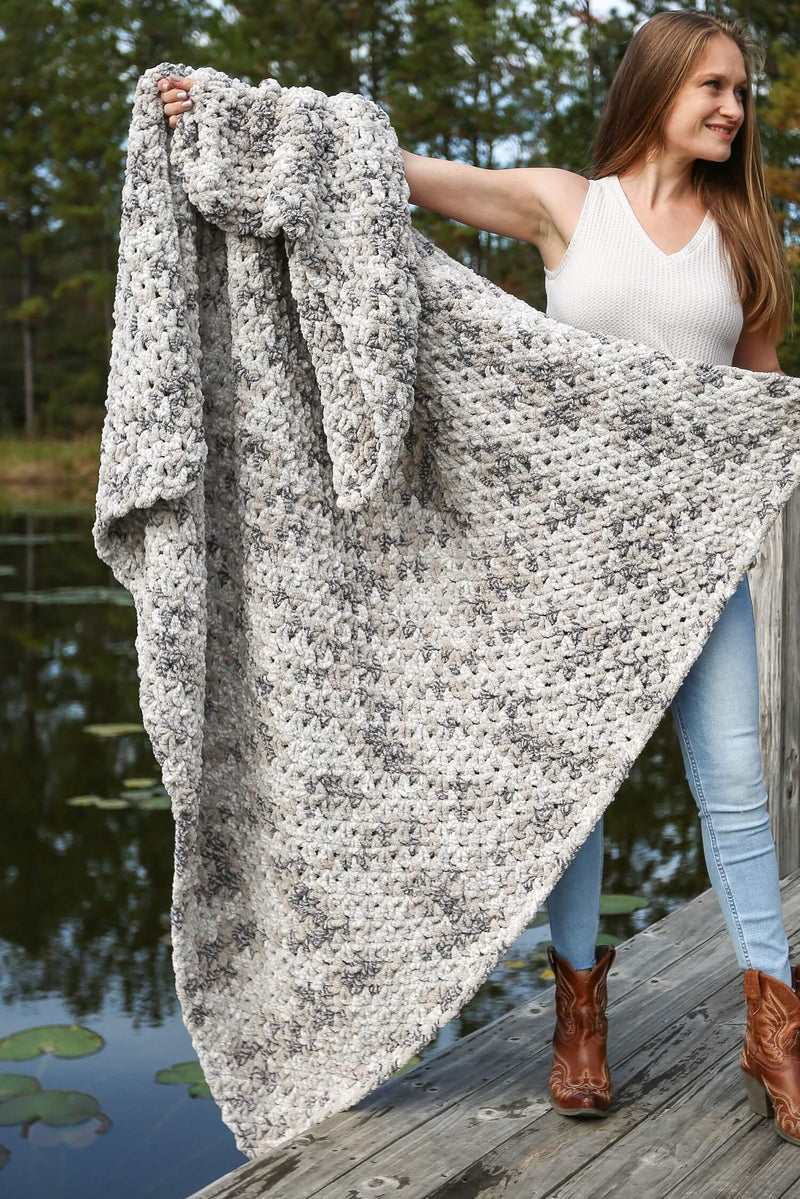 One Weekend Crochet Kit - One Weekend Blanket – Lion Brand Yarn
