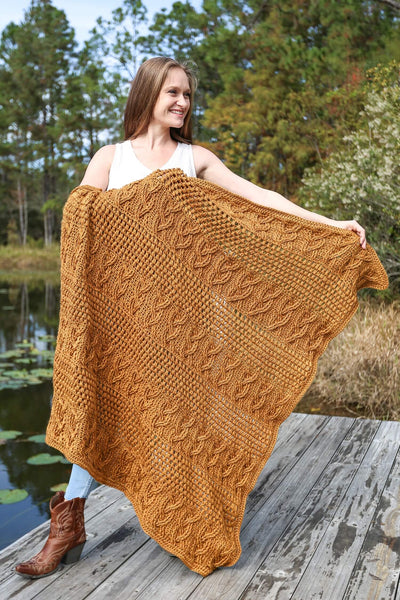 Crochet Kit - Soutache Braided Blanket