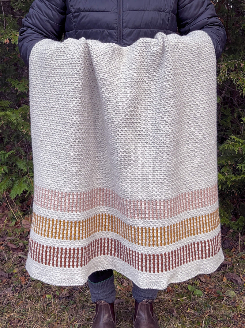 Crochet Kit - Color Crop Blanket
