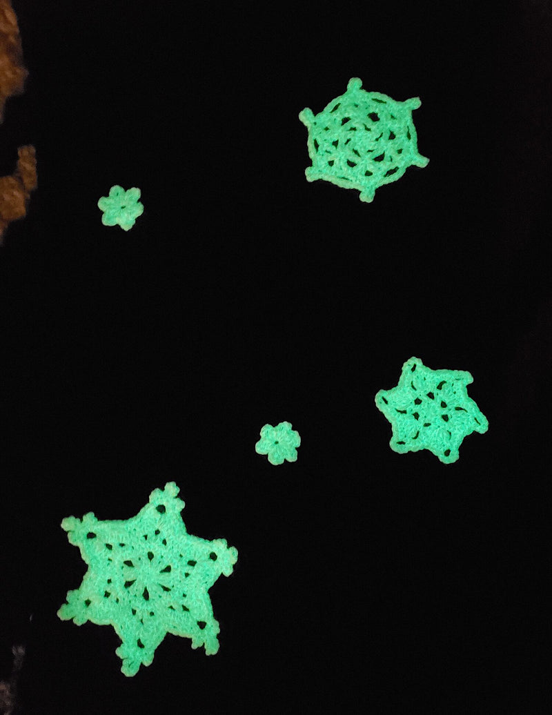 Crochet Kit - Crystal Snowflakes Shawl