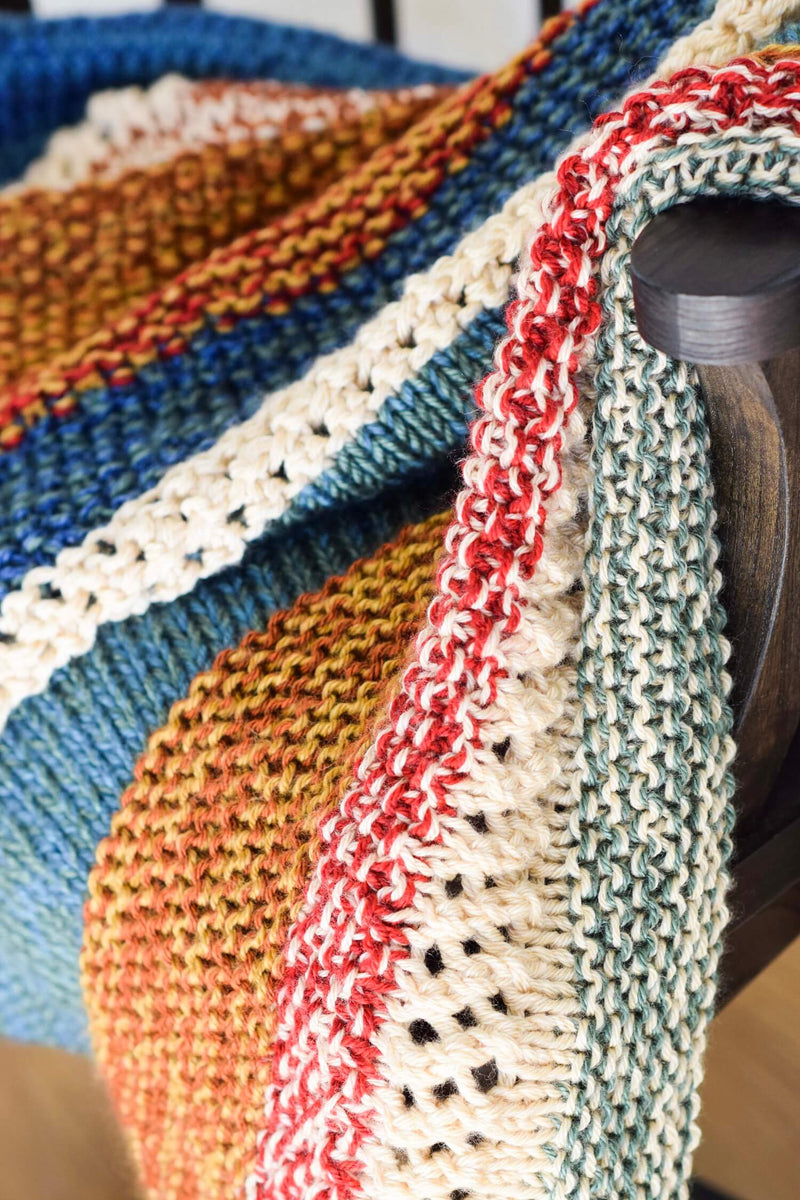Knit Kit - Scrappiest Happiest Blanket