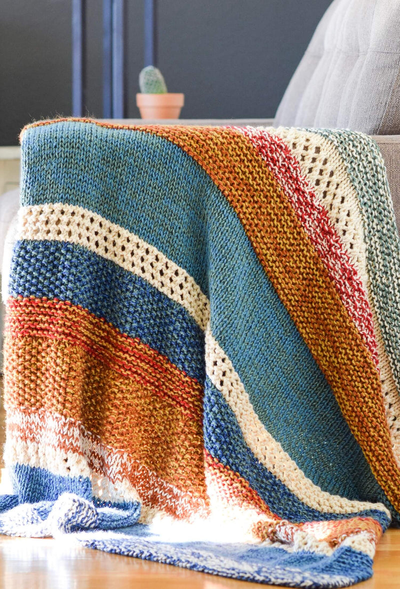 Knit Kit - Scrappiest Happiest Blanket