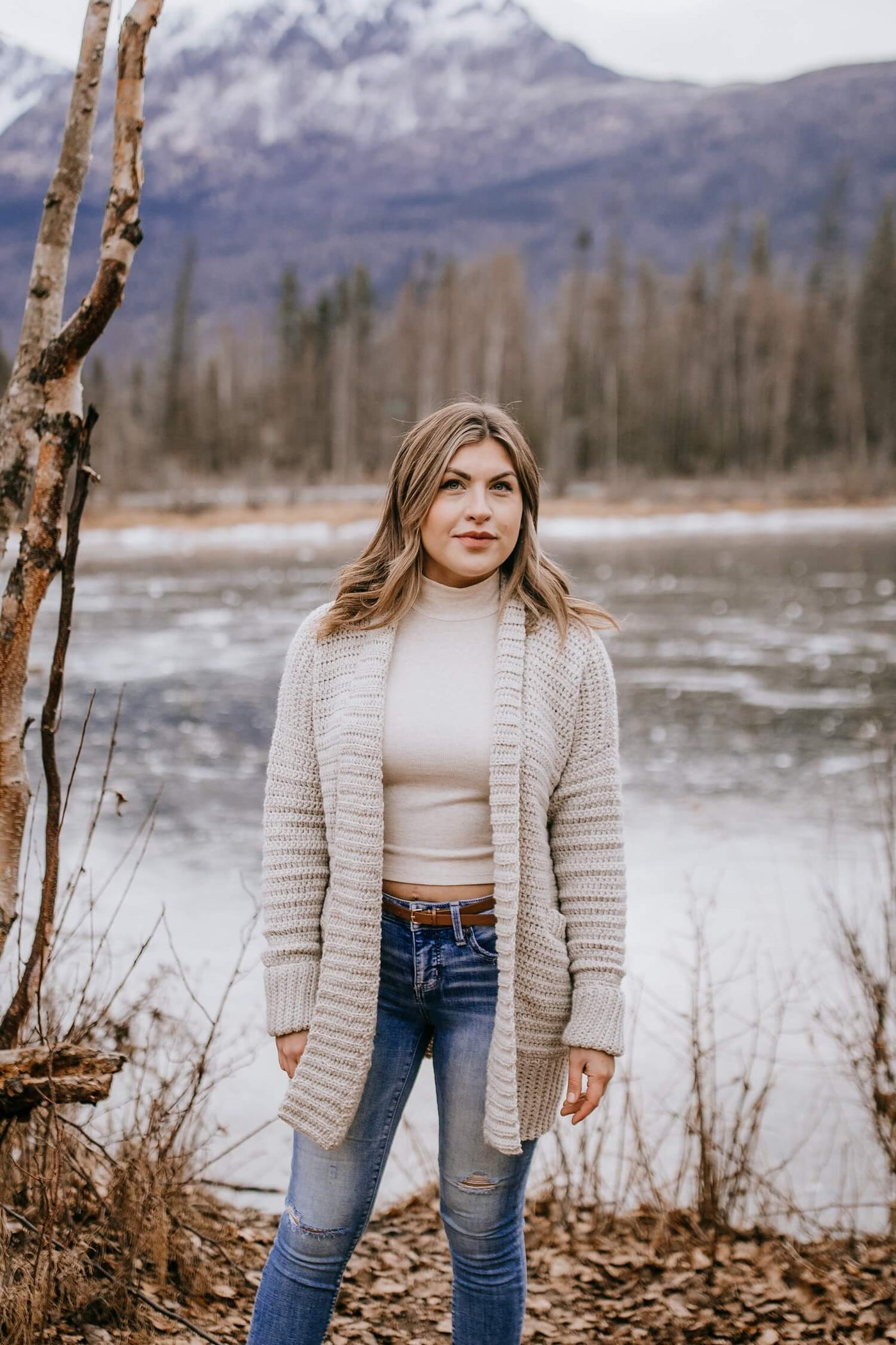 Crochet Kit - Fireside Crochet Cardigan – Lion Brand Yarn