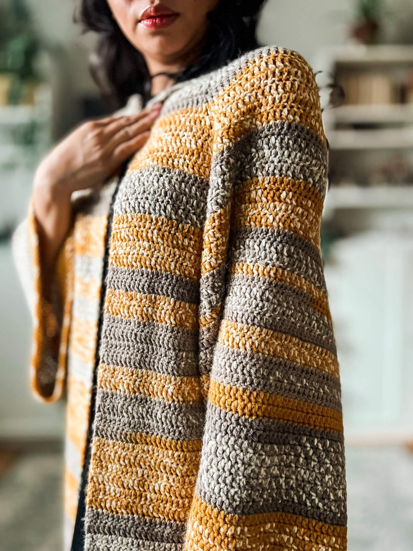 Crochet Kit - Fair Isle Coat – Lion Brand Yarn