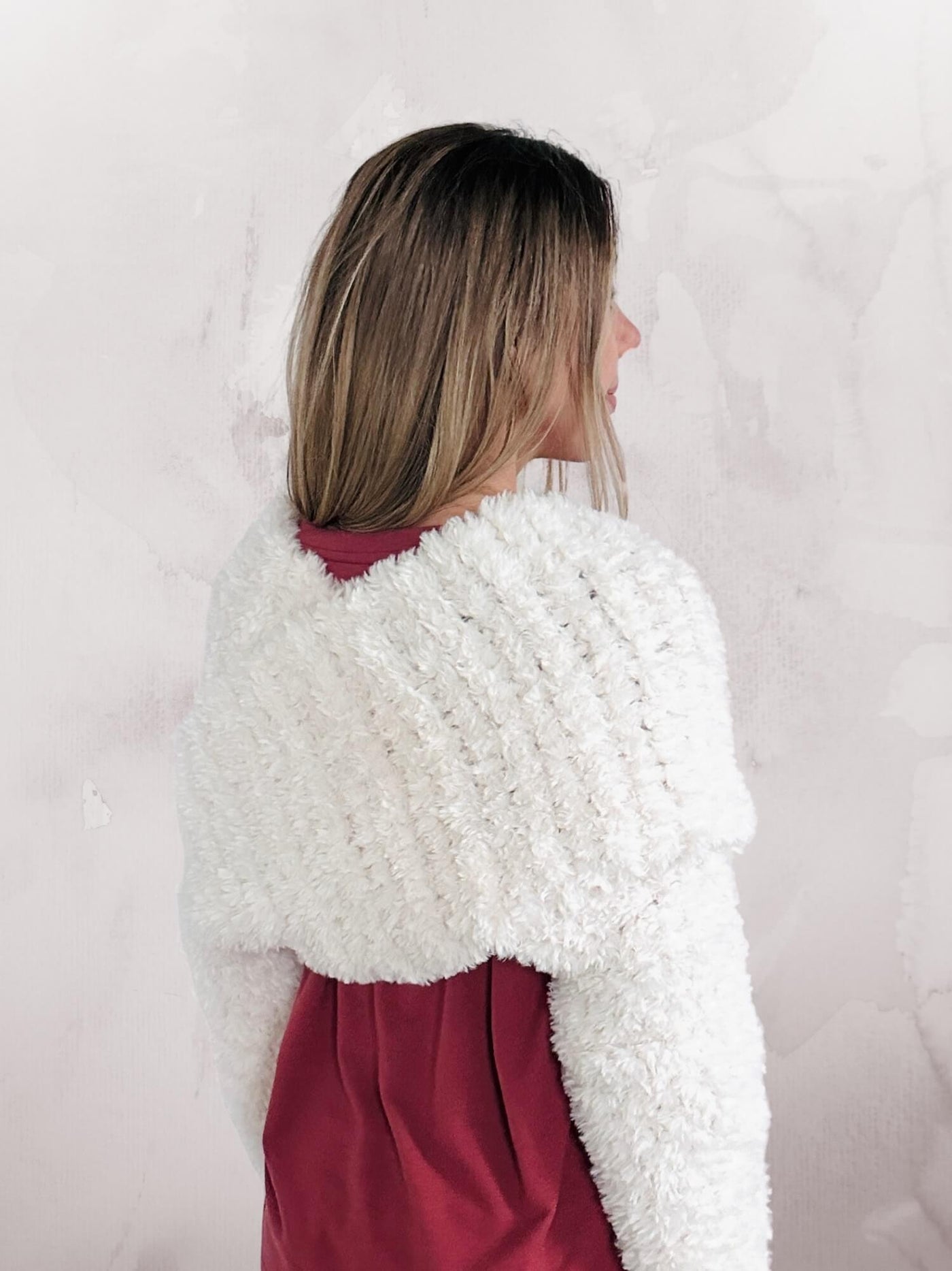 美品　新品未使用　FRAMeWORK イタリアヤーン furry ニット Youlander Fur BUF-02 Big Fluffy Fur Knit Sweater with Real Fox Fur