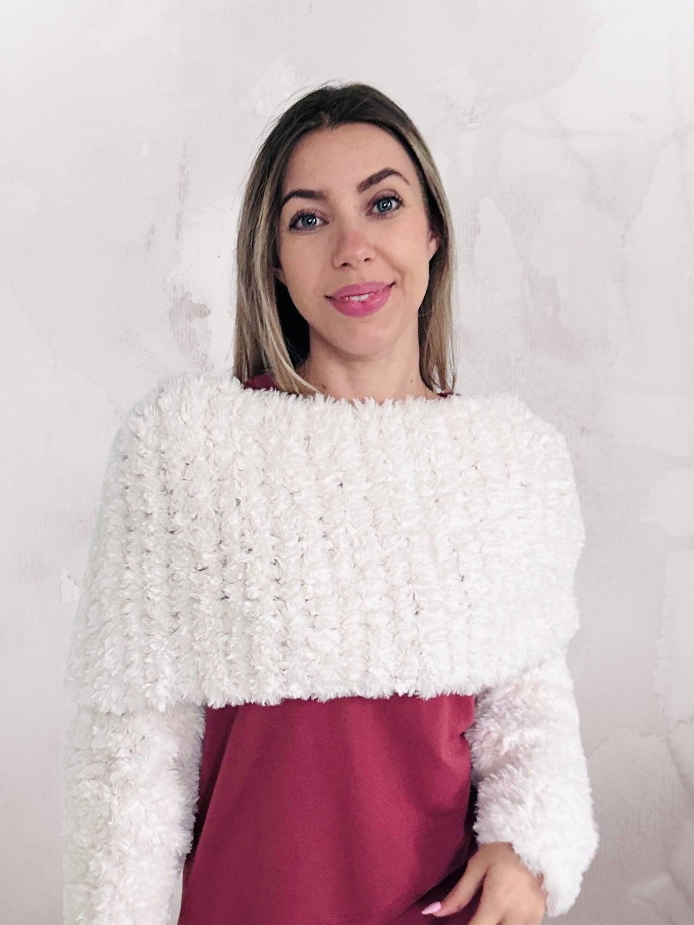 Crochet Kit - Faux Fur Sweater Scarf – Lion Brand Yarn