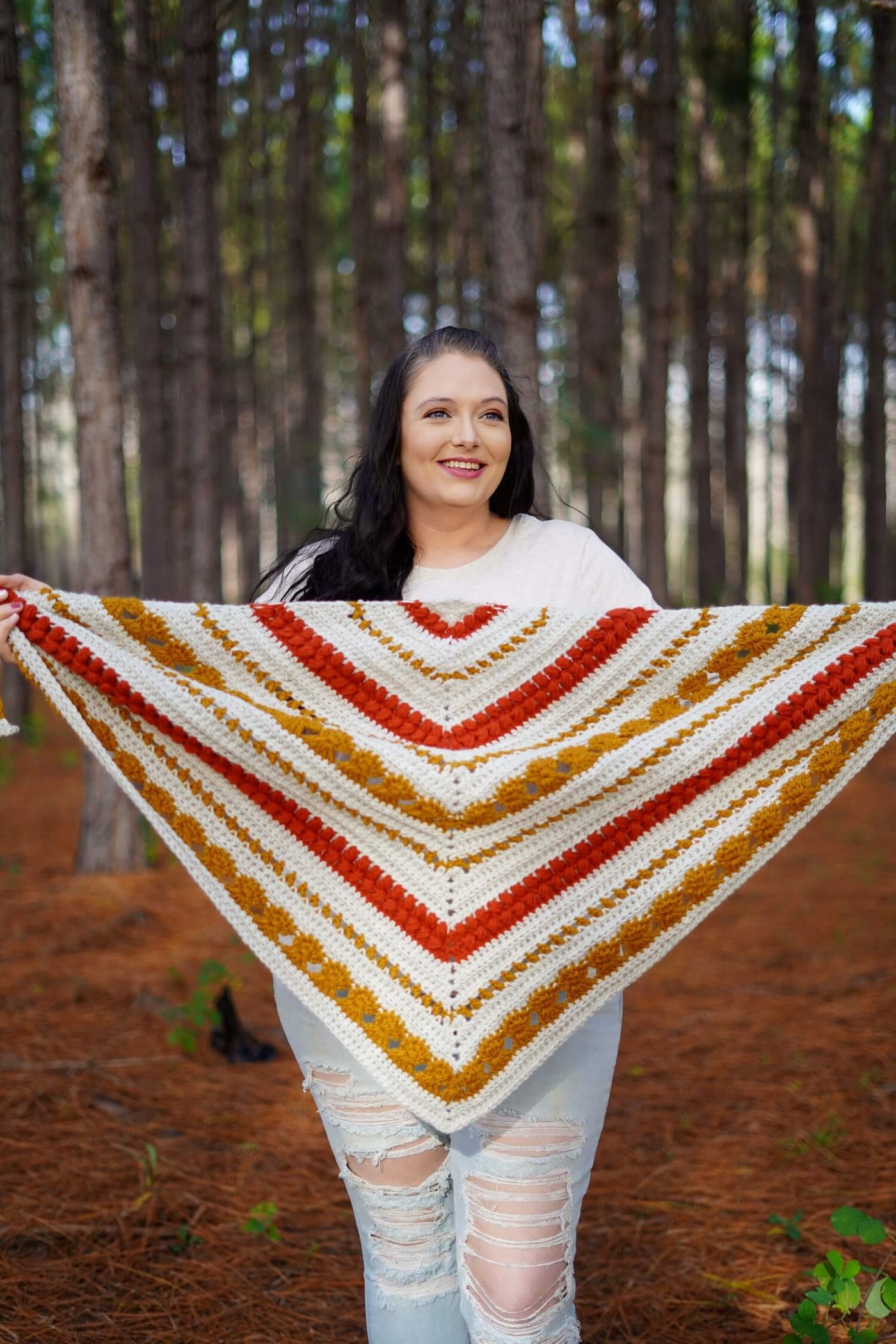 Crochet Kit - The Tranquility Scarf – Lion Brand Yarn