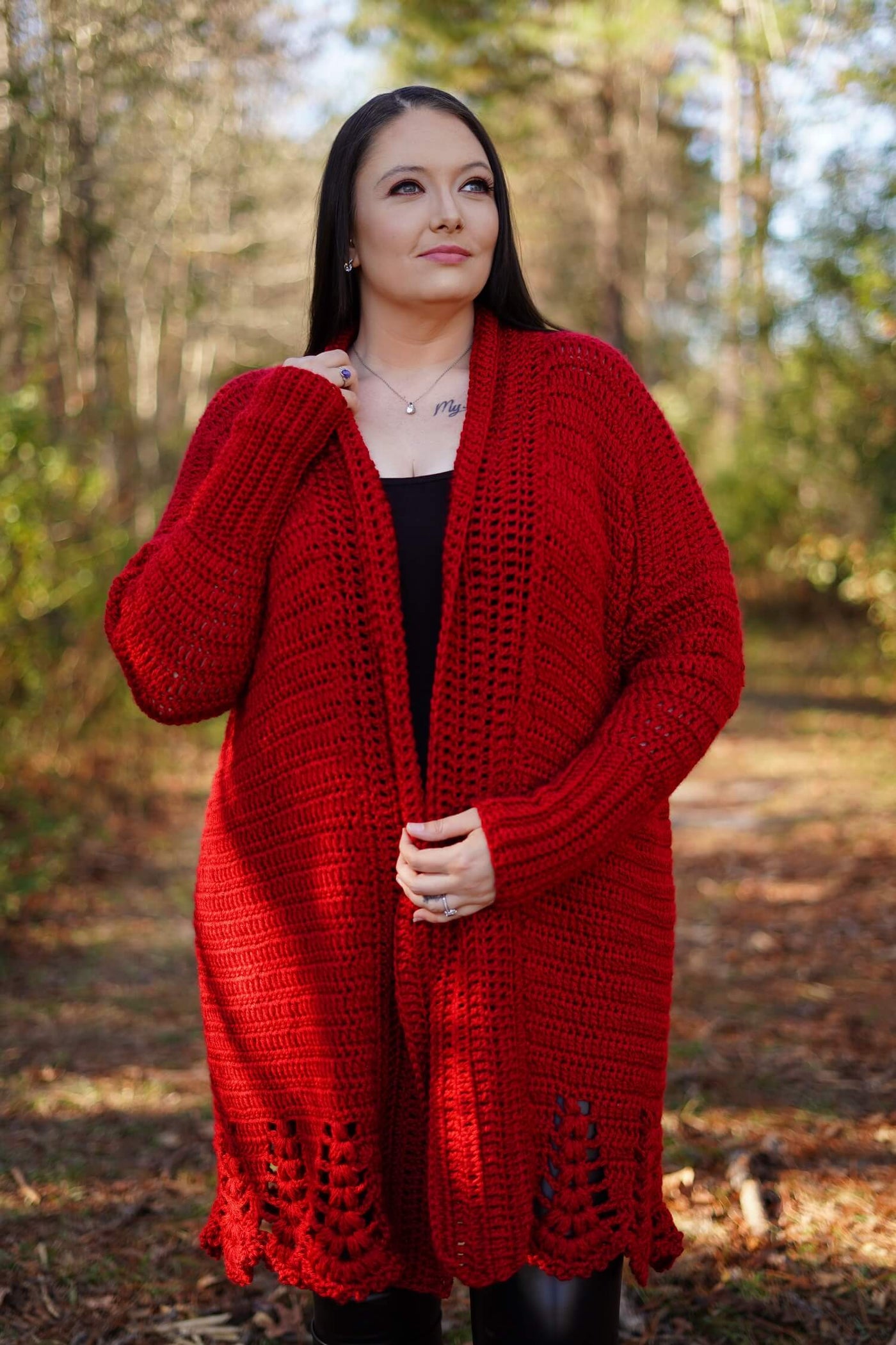 Crochet Kit - The Elena Cardigan – Lion Brand Yarn