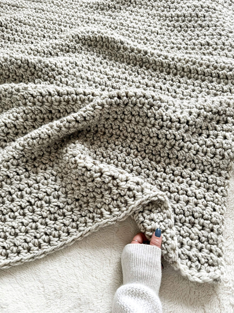 Crochet Kit - Thistle Throw