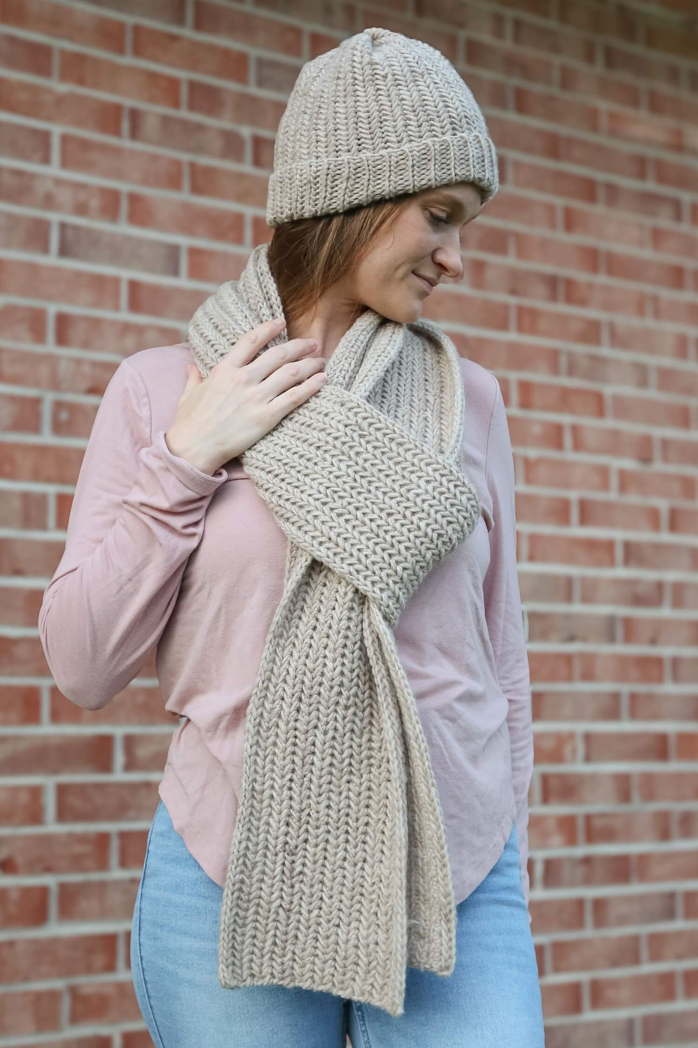 Hand Knits 2 Love Set Hat Shawl Designer Chic Cap Scarf - Woman - Autumn / Winter - models & patterns  main image 2